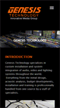 Mobile Screenshot of genesistek.net