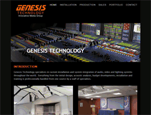 Tablet Screenshot of genesistek.net
